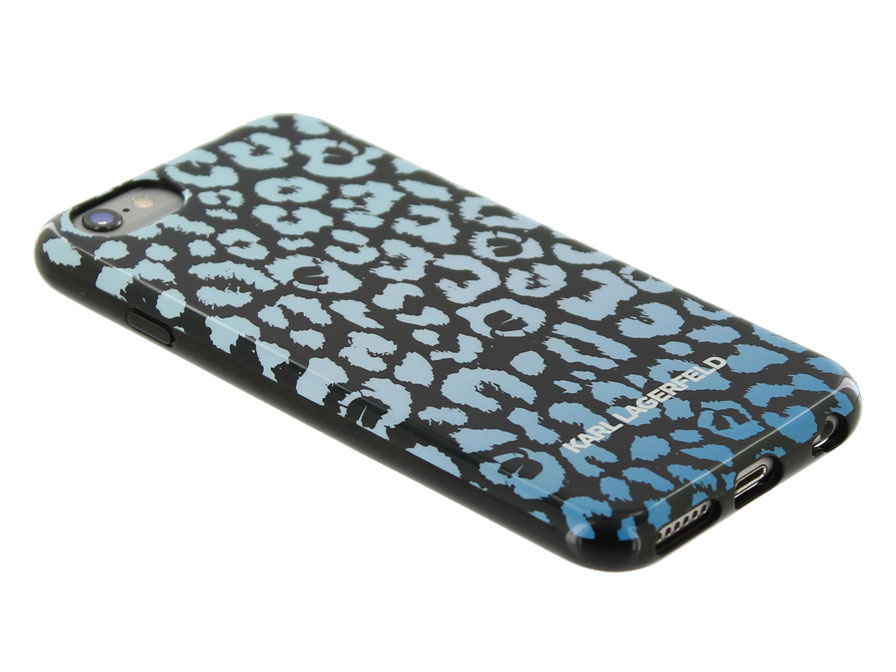 Karl Lagerfeld Leopard TPU Case - iPhone 6/6S hoesje