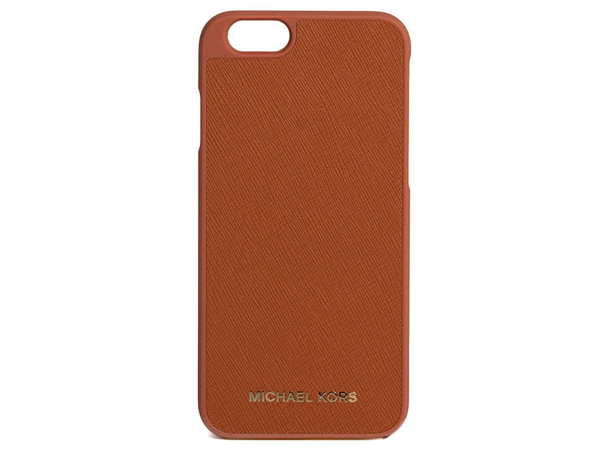 Michael Kors Case Saffiano Orange - iPhone 6/6s hoesje