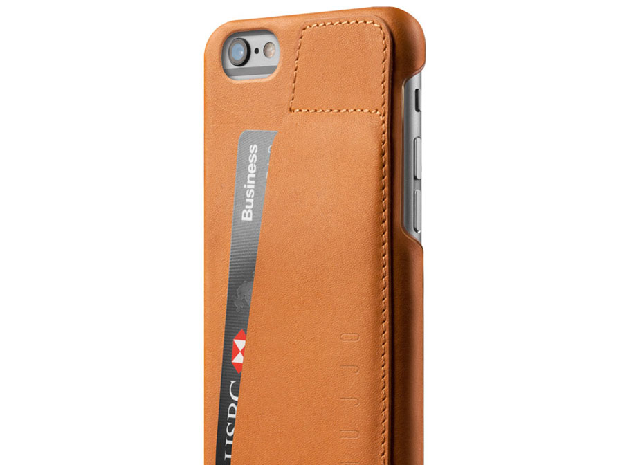 Mujjo Leather Wallet Case 80° - iPhone 6/6S hoesje