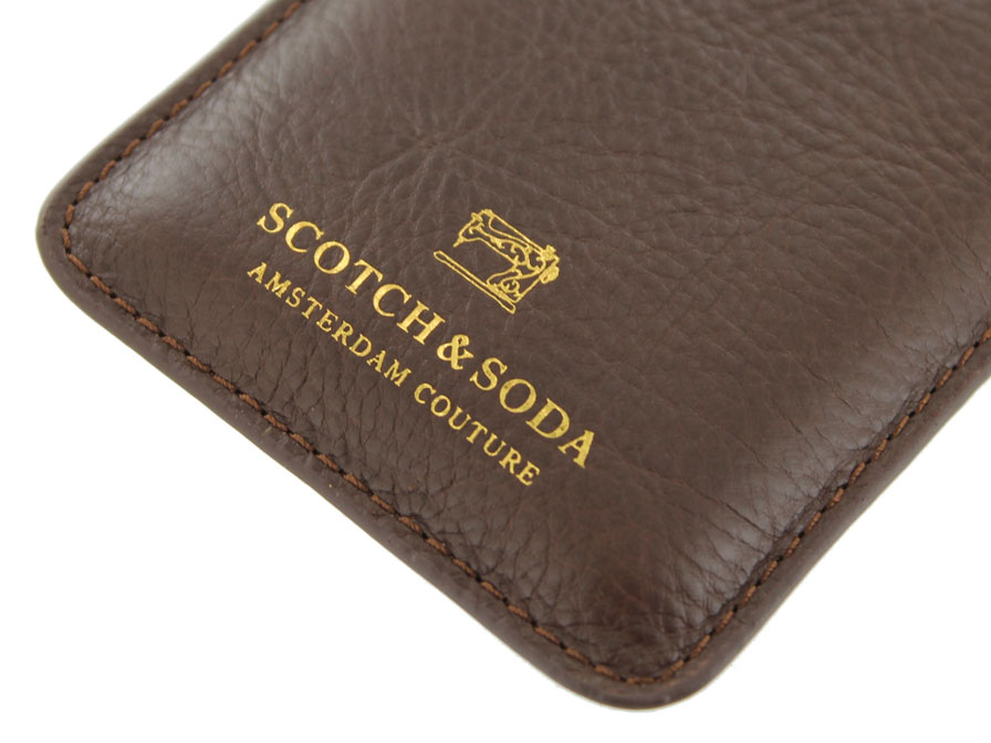 Scotch & Soda Lederen Sleeve - iPhone 7/6s hoesje