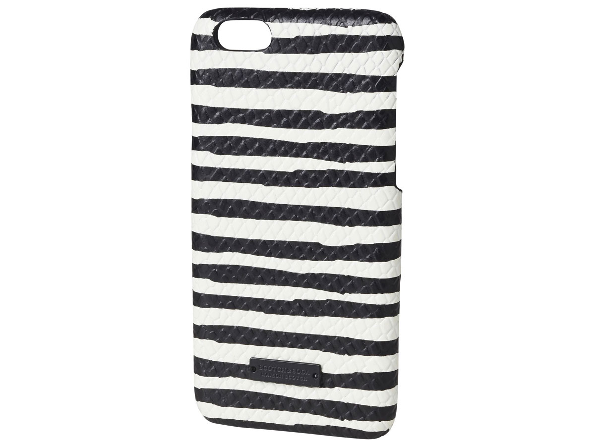 Scotch & Soda Leren Case - iPhone 6/6s hoesje (Stripes)