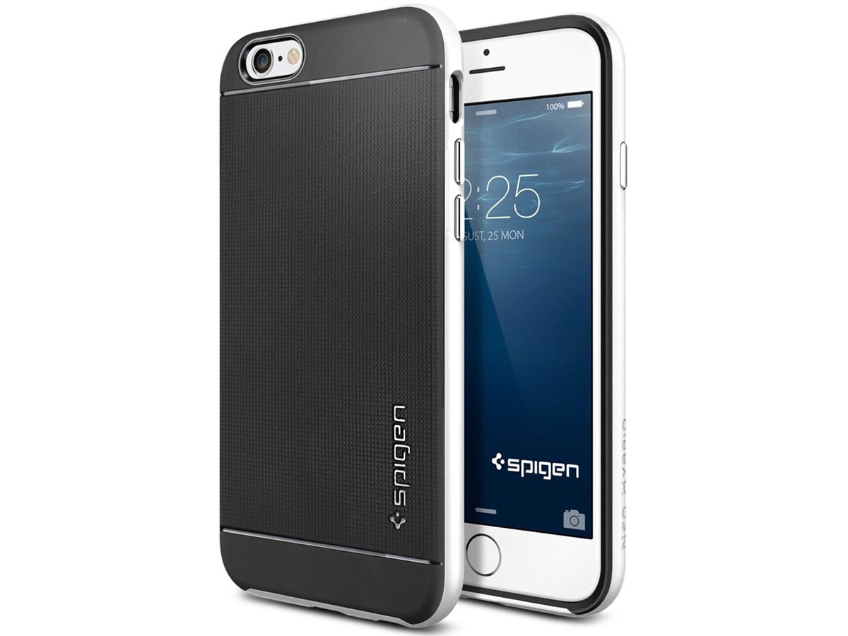 Spigen Neo Hybrid Case Wit - iPhone 6/6s hoesje