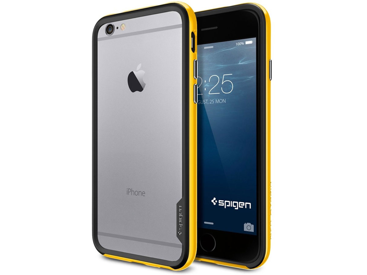 Spigen Neo Hybrid EX Case Geel - iPhone 6/6s hoesje