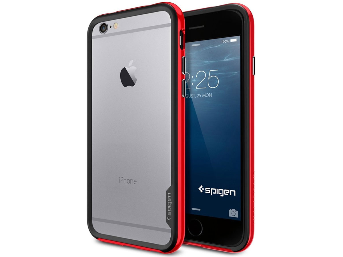 Spigen Neo Hybrid EX Case Rood - iPhone 6/6s hoesje