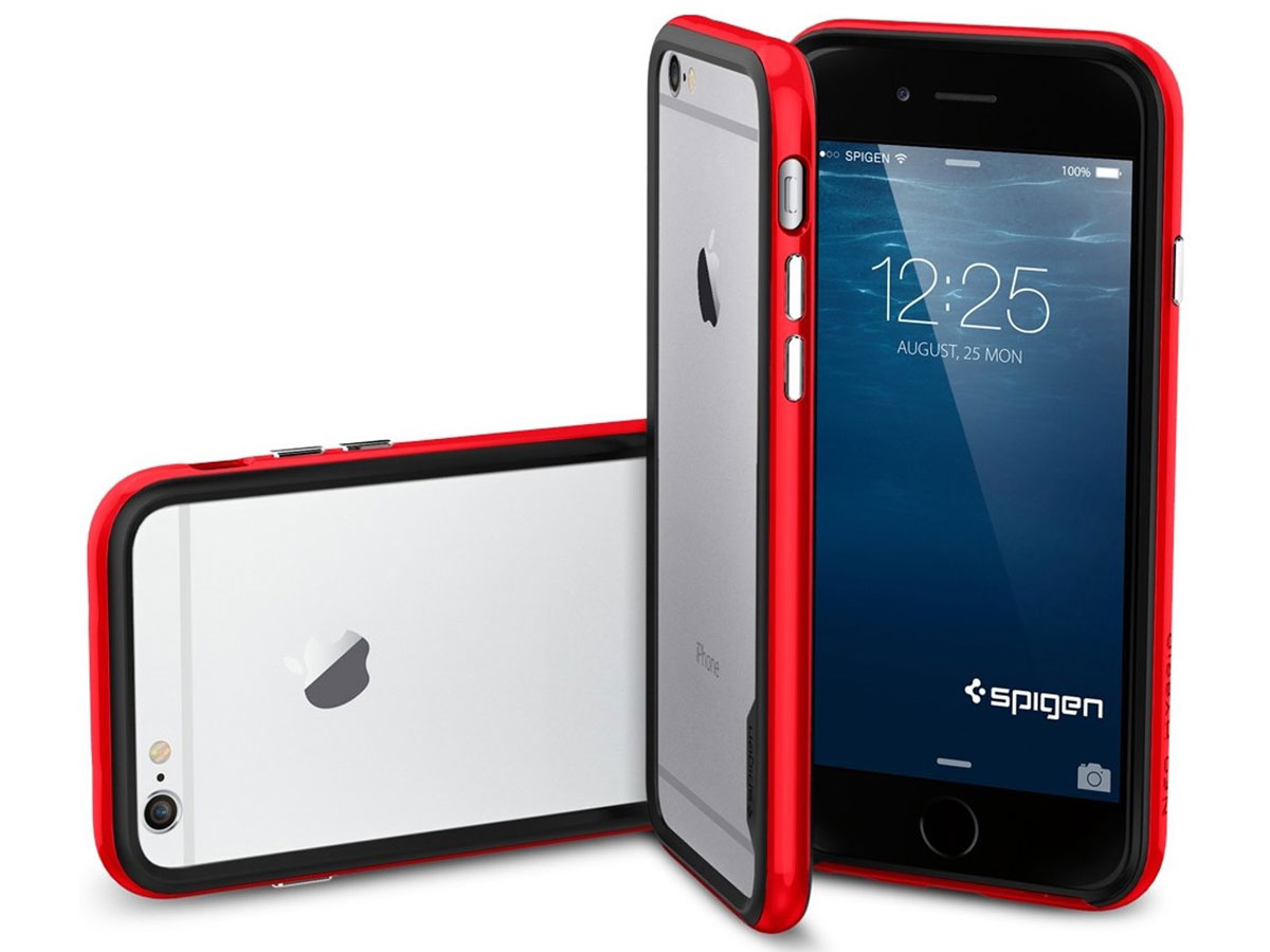 Spigen Neo Hybrid EX Case Rood - iPhone 6/6s hoesje