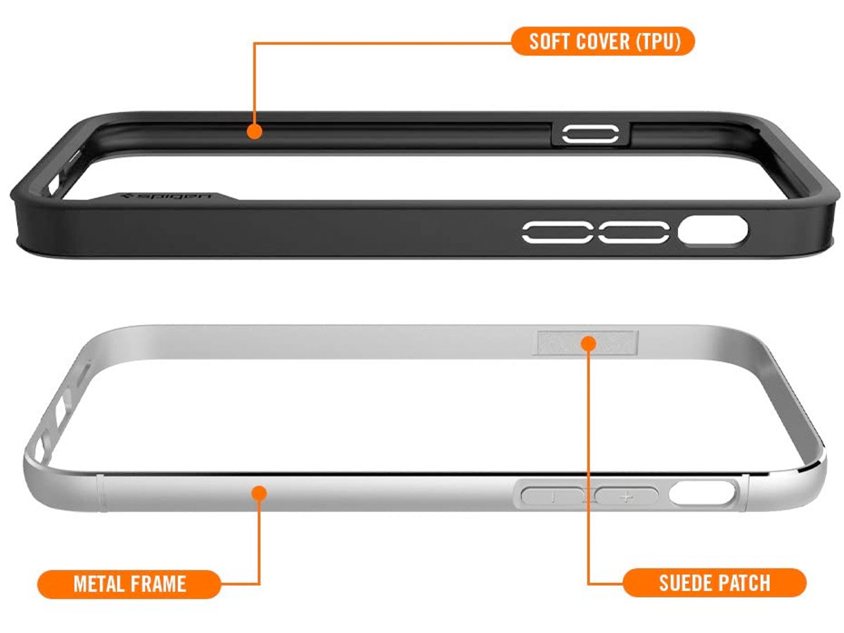 Minnaar Bijlage vervangen Spigen Neo Hybrid EX Metal Case Blauw | iPhone 6/6s