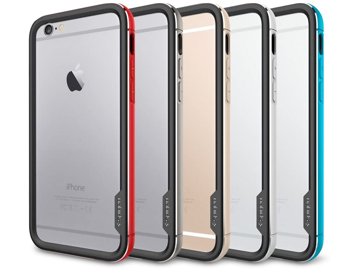 Spigen Neo Hybrid EX Metal Case Space Gray - iPhone 6/6s hoesje