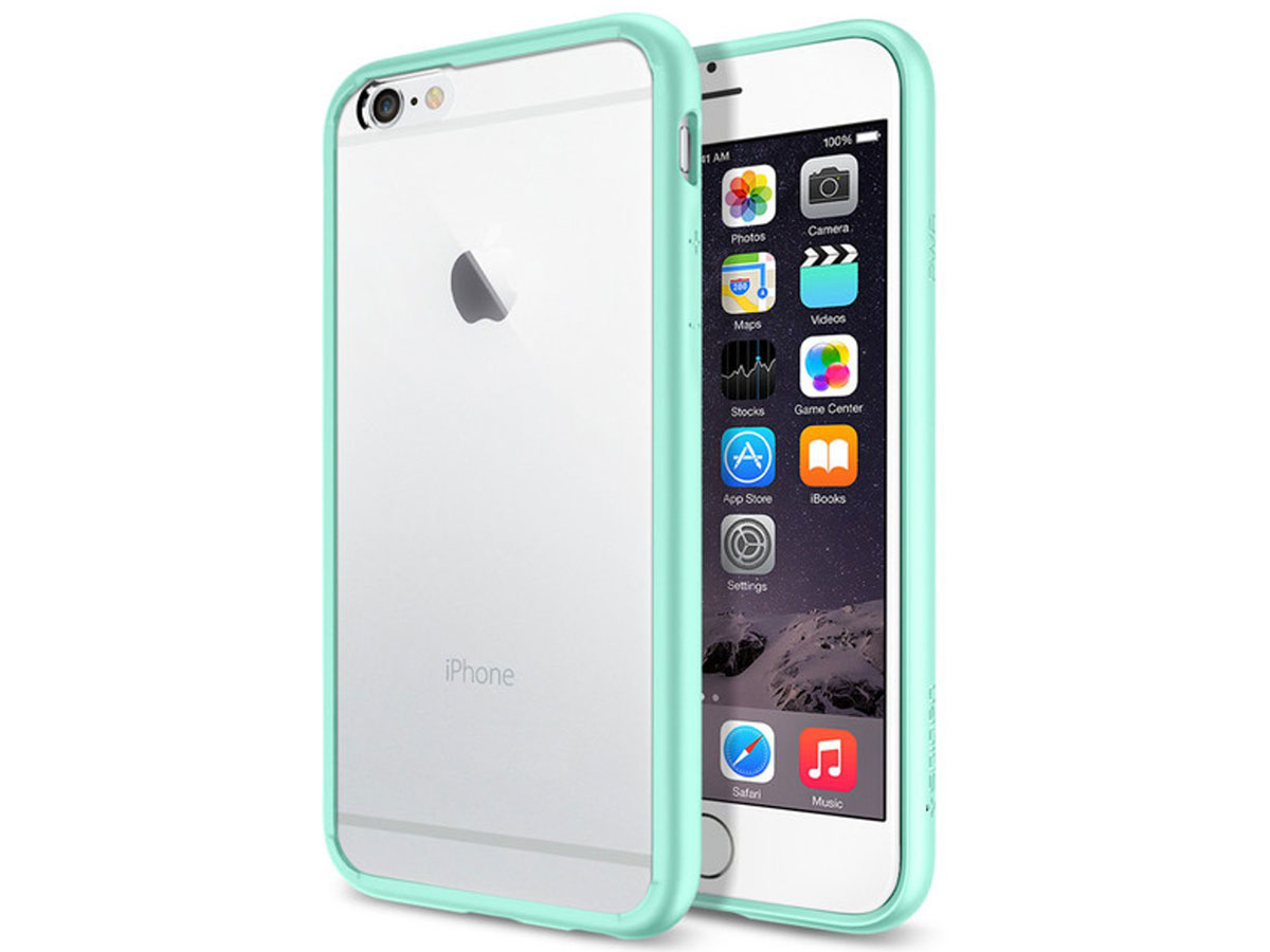 Spigen Ultra Hybrid Case Mint - iPhone 6/6s hoesje