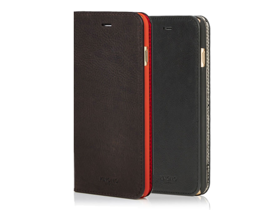 Knomo Premium Folio Leren iPhone 6 Plus/6s Plus hoesje