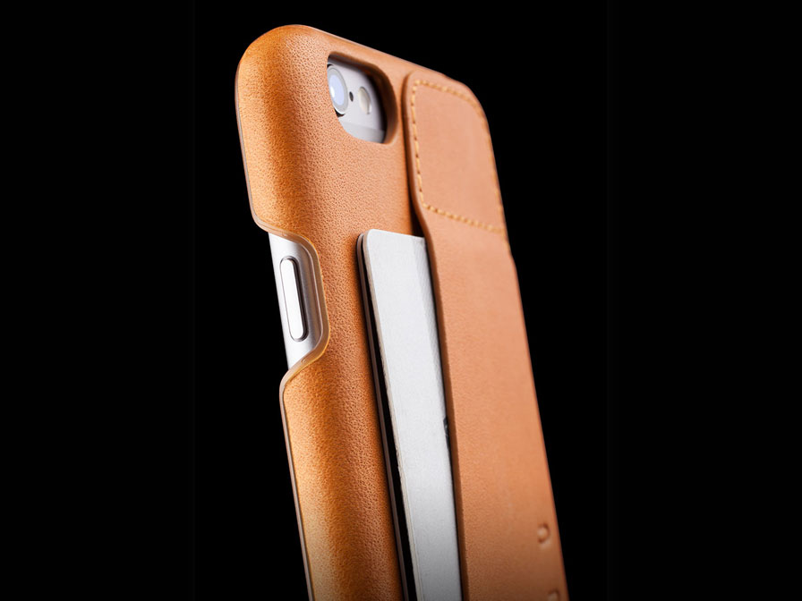 Mujjo Leather Wallet Case 80° - iPhone 6/6s PLUS hoesje