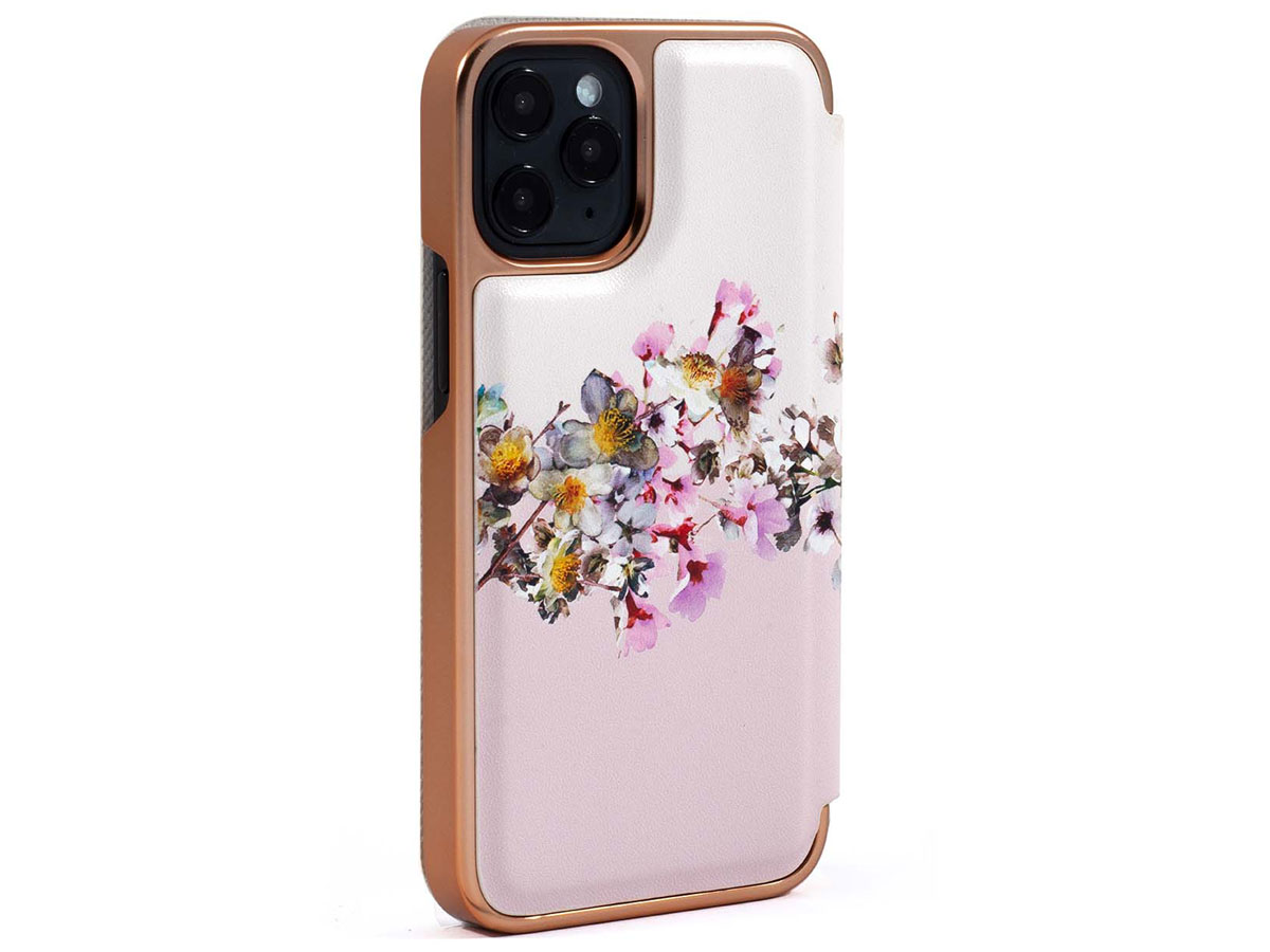 Ted Baker Jasmine Mirror Folio Case - iPhone 12 / 12 Pro Hoesje