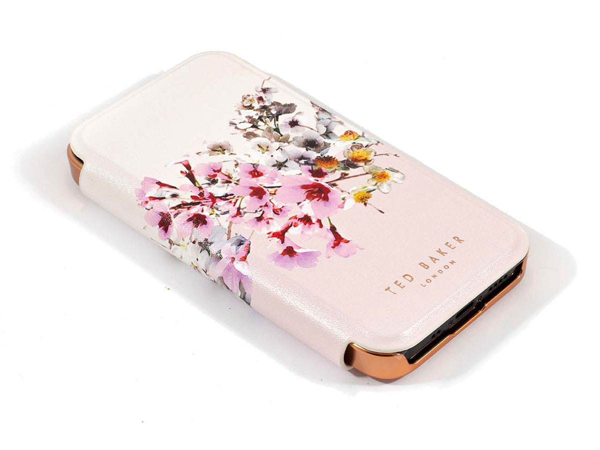 Ted Baker Jasmine Mirror Folio Case - iPhone 12 / 12 Pro Hoesje