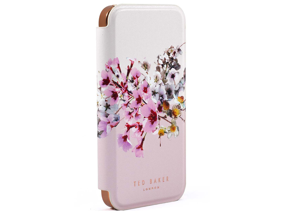 Ted Baker Jasmine Mirror Folio Case - iPhone 12 / 12 Pro Hoesje