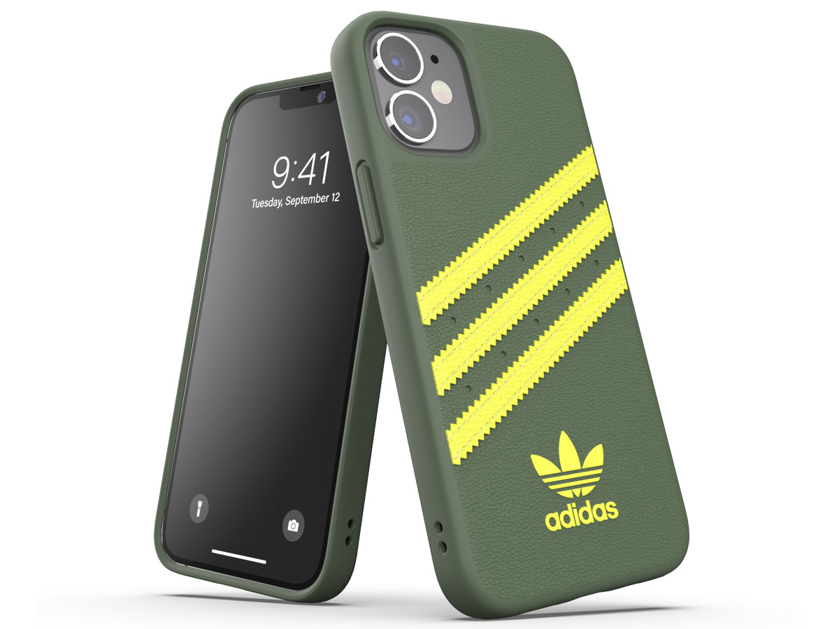 Adidas Originals Case Groen - iPhone 12 Mini hoesje