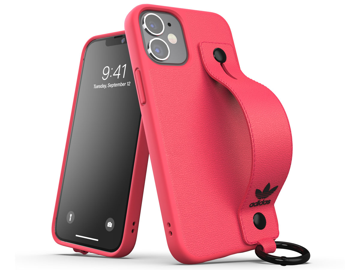 Adidas Originals Handstrap Case Roze - iPhone 12 Mini hoesje