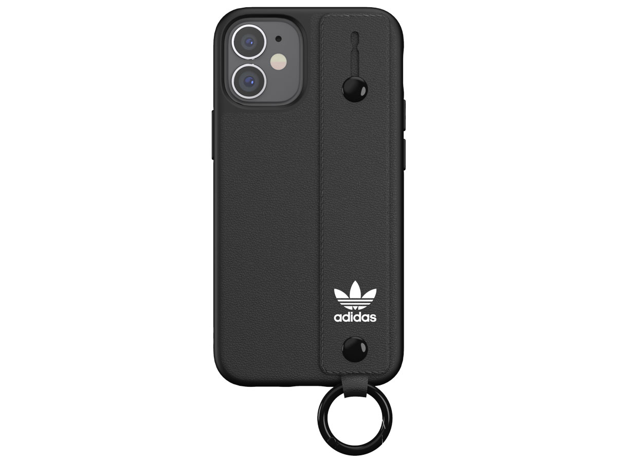 Adidas Originals Handstrap Case Zwart - iPhone 12 Mini hoesje