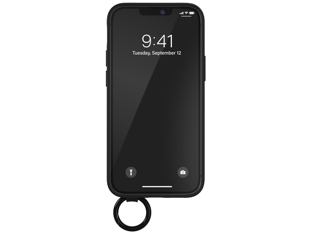 Adidas Originals Handstrap Case Zwart - iPhone 12 Mini hoesje