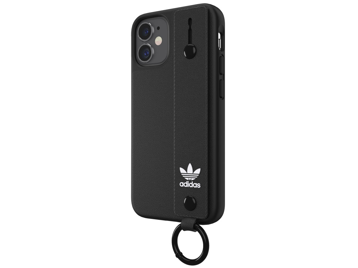 Adidas Originals Handstrap Case Zwart - iPhone 12 Mini hoesje