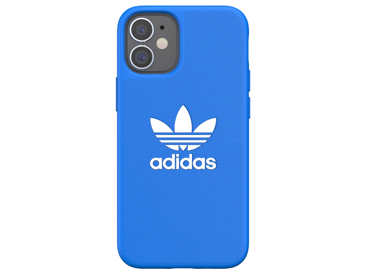 Adidas Originals Logo Case Blauw - iPhone 12 Mini hoesje