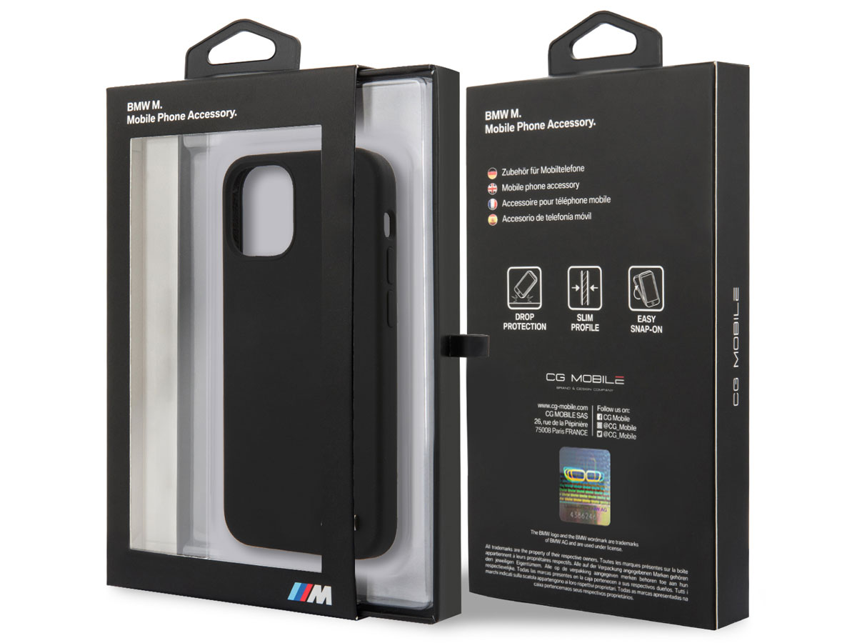 BMW M Sport Silicone Hard Case - iPhone 12 Mini hoesje