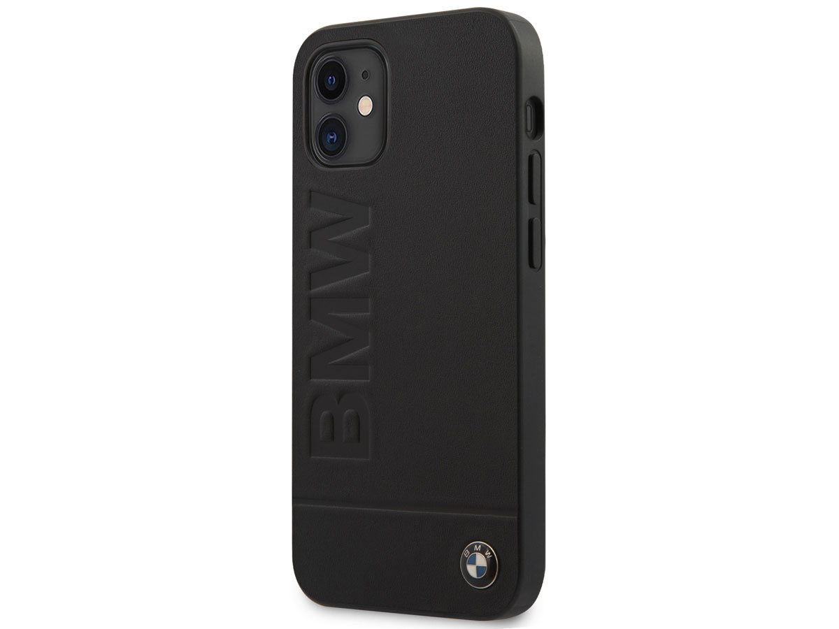 BMW Signature Leather Case - iPhone 12 Mini hoesje