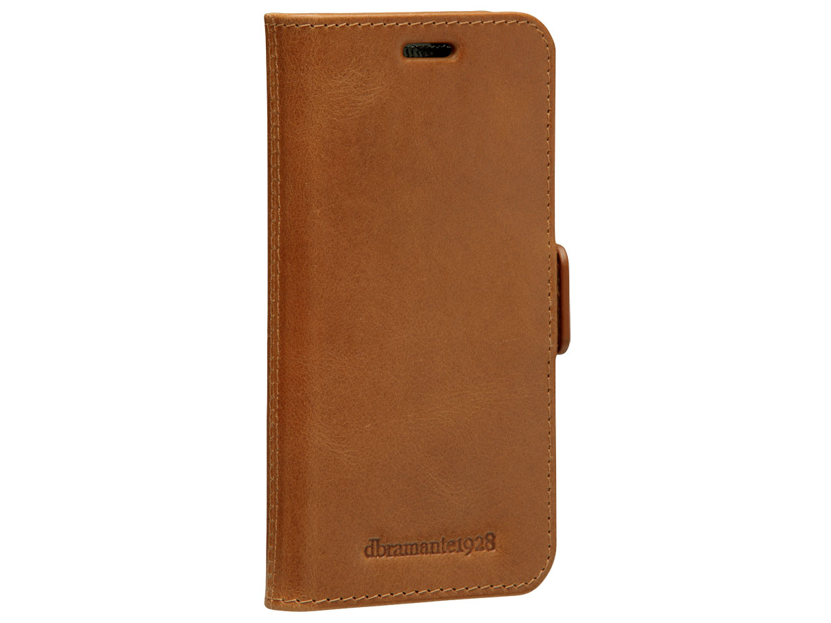 dbramante1928 Lynge Folio Tan - iPhone 12 Mini Hoesje Leer