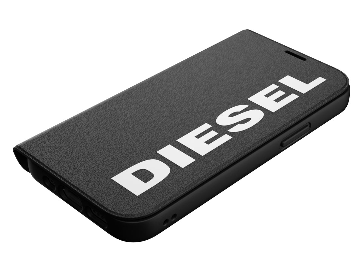 Diesel Logo Booklet Case - iPhone 12 Mini hoesje