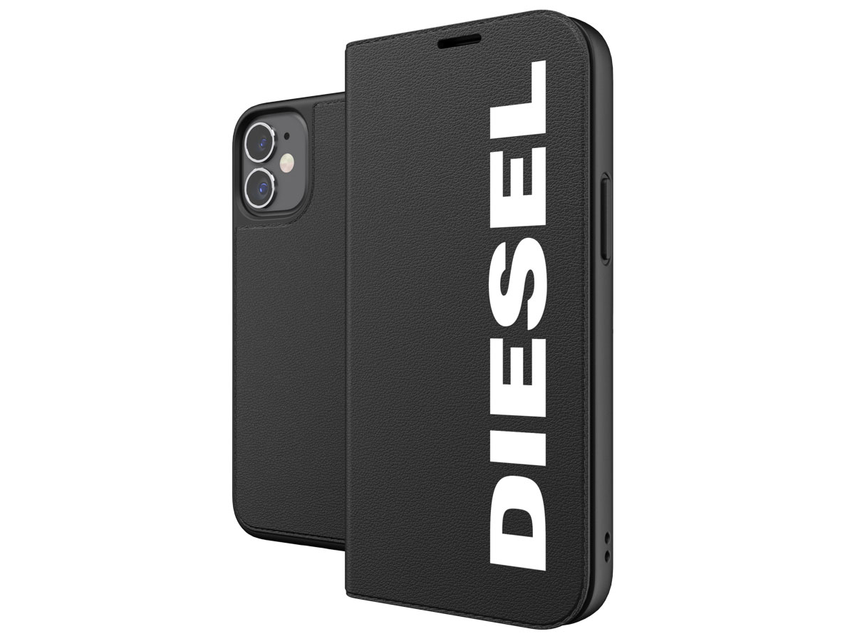 Diesel Logo Booklet Case - iPhone 12 Mini hoesje