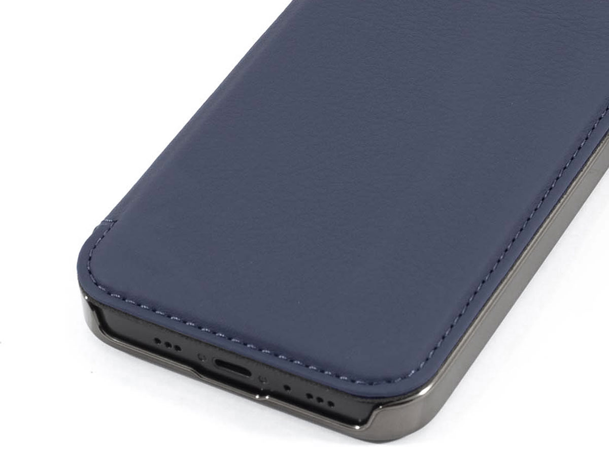 Greenwich Blake Leather Folio Portofino - iPhone 12 Mini Hoesje