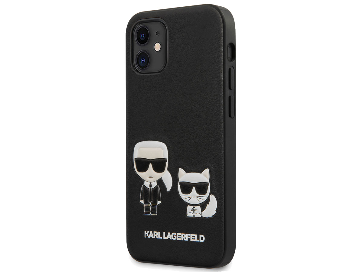 Karl Lagerfeld Choupette Ikonik Case - iPhone 12 Mini hoesje