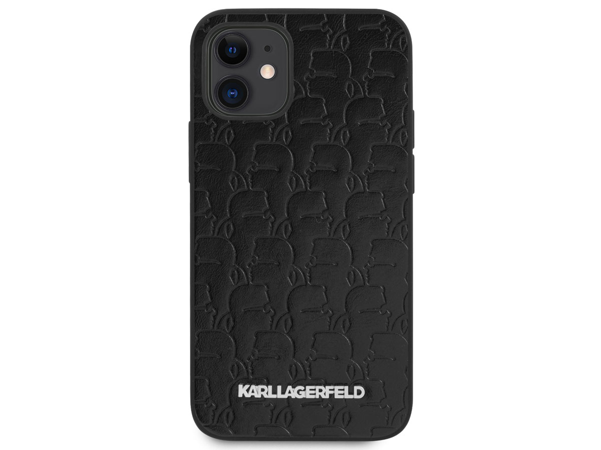 Karl Lagerfeld Kameo Case Zwart - iPhone 12 Mini hoesje