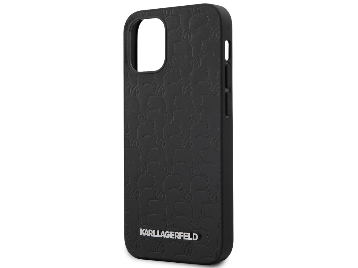 Karl Lagerfeld Kameo Case Zwart - iPhone 12 Mini hoesje