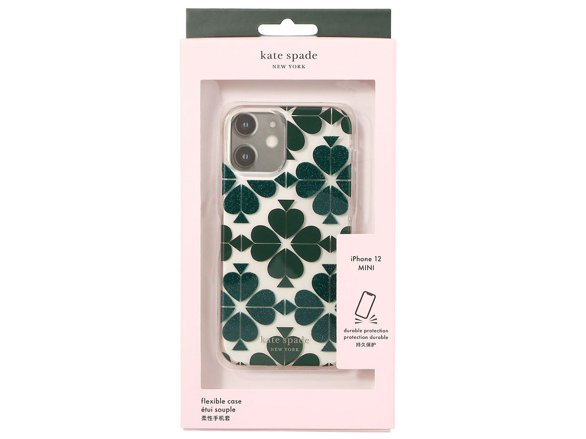 Kate Spade Tonal Spade Flower Case - iPhone 12 Mini hoesje