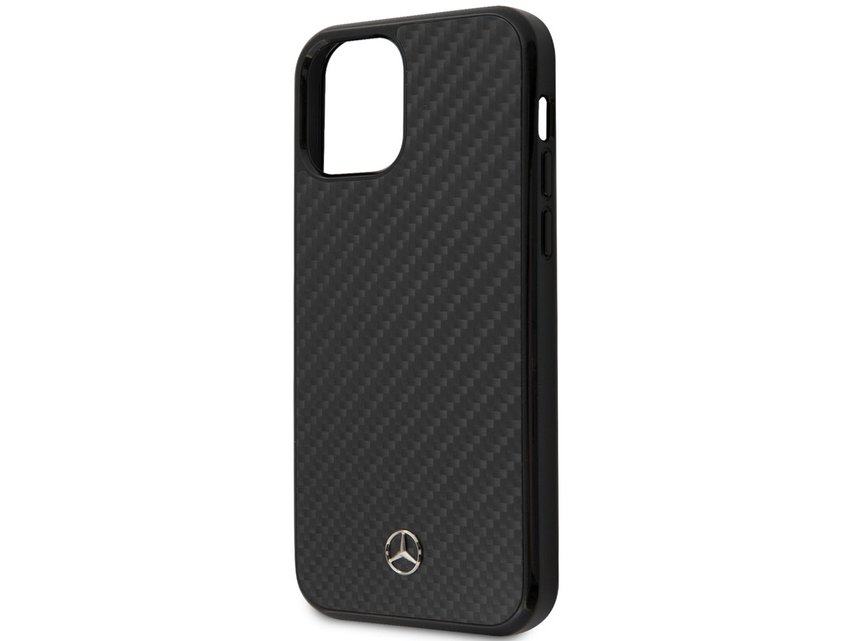 Mercedes Benz Echt Carbon Fiber iPhone 12 Mini Hoesje