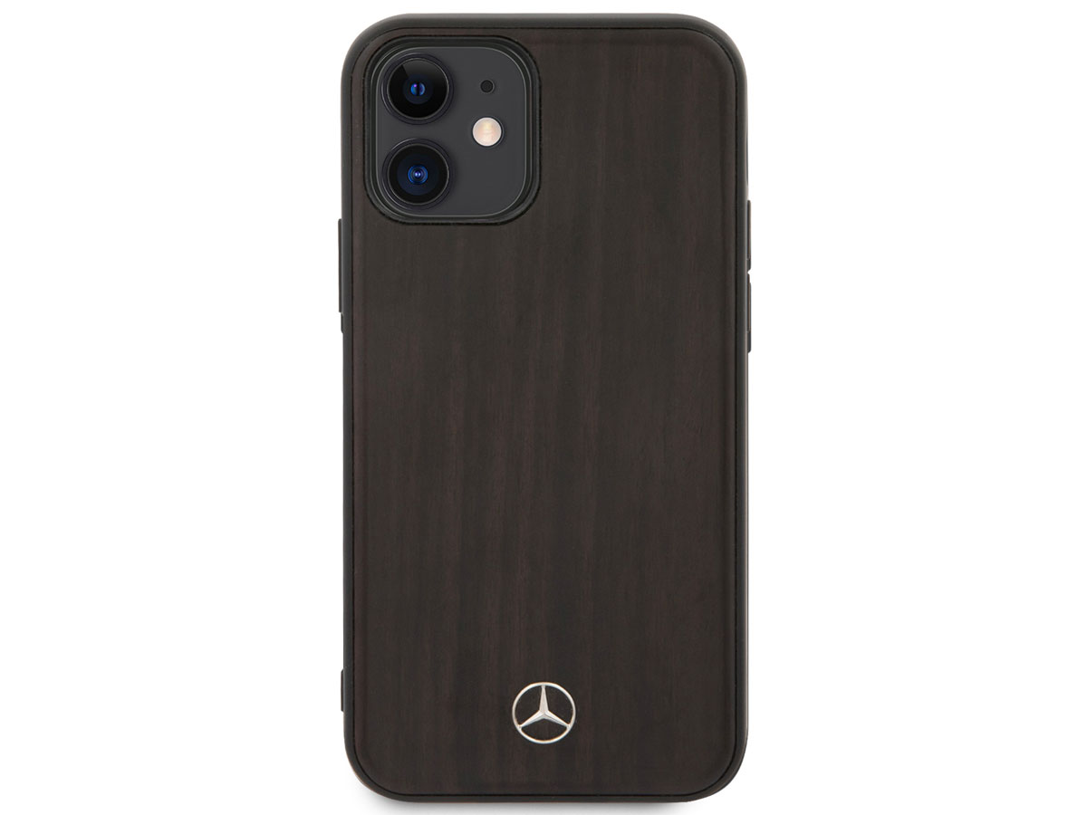 Mercedes-Benz Rosewood Case - Houten iPhone 12 Mini hoesje