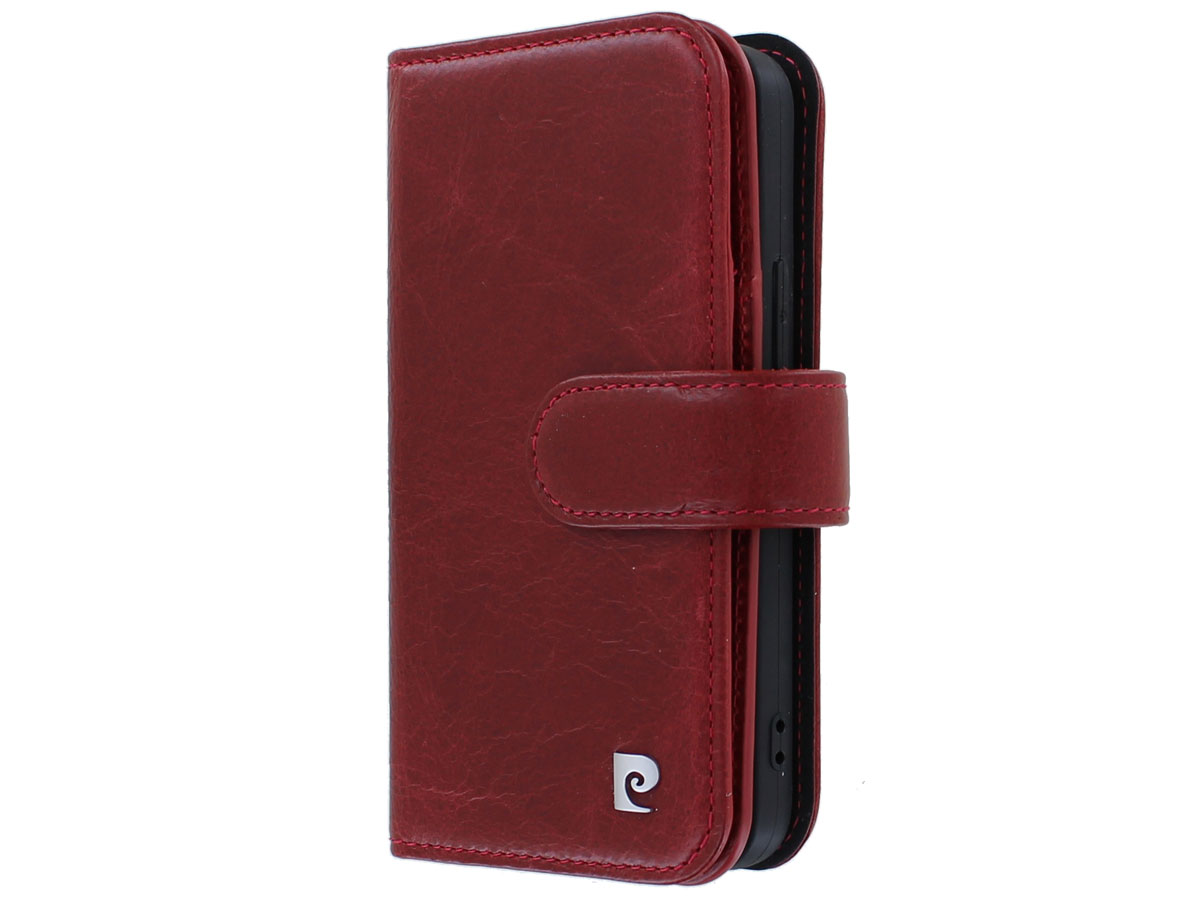 Pierre Cardin True Wallet Rood Leer - iPhone 12 Mini hoesje