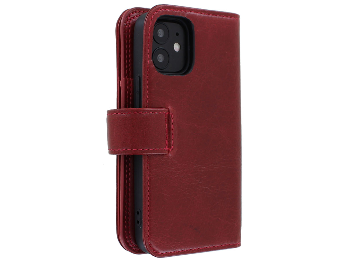 Pierre Cardin True Wallet Rood Leer - iPhone 12 Mini hoesje