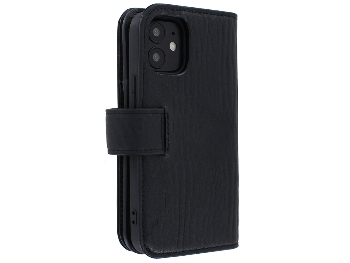 Pierre Cardin True Wallet Zwart Leer - iPhone 12 Mini hoesje
