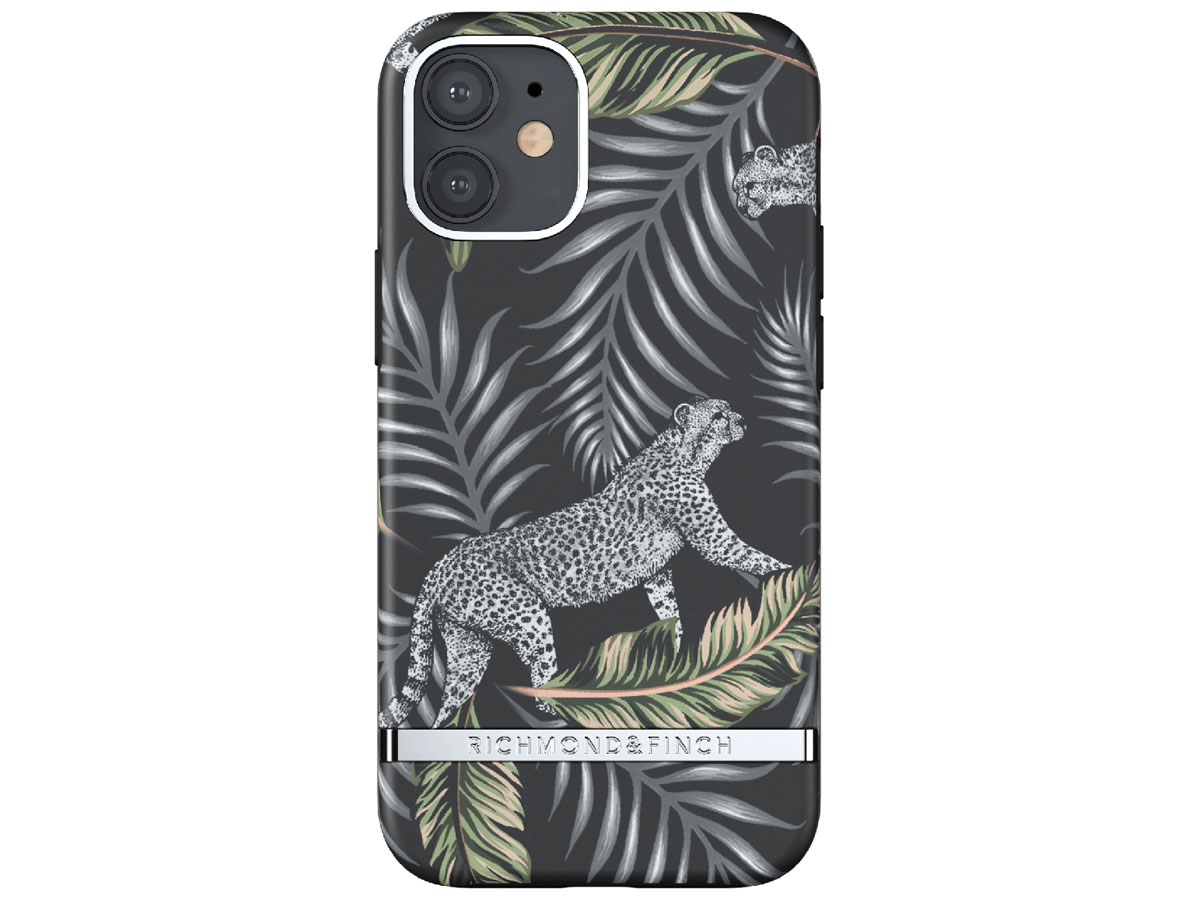 Richmond & Finch Silver Jungle Case - iPhone 12 Mini hoesje