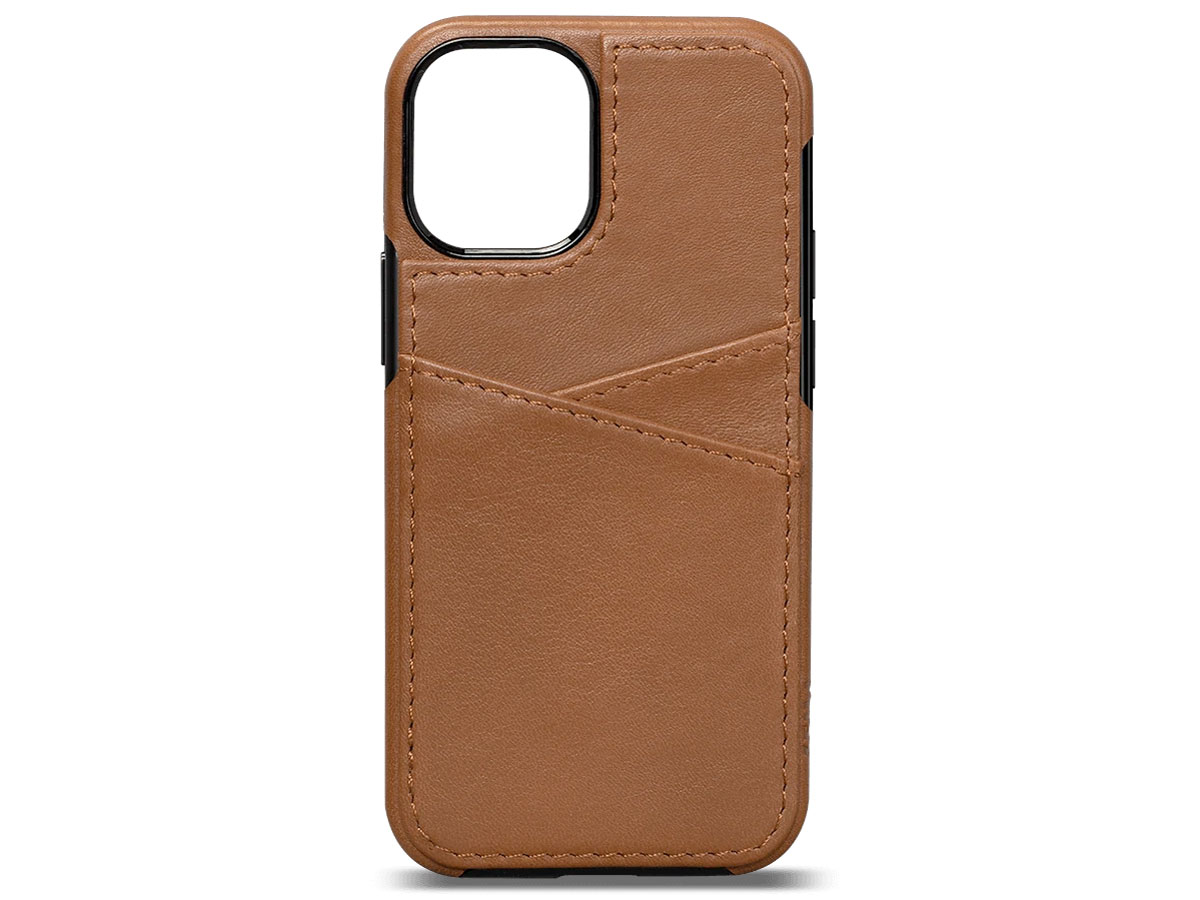 Sena Lugano Wallet Bruin - iPhone 12 Mini Hoesje Leer