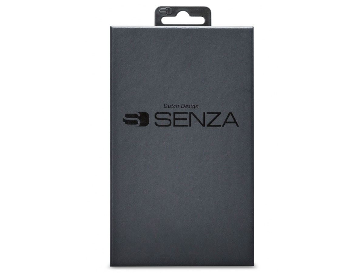 Senza Desire Bookcase Burned Cognac - iPhone 12 Mini hoesje Leer