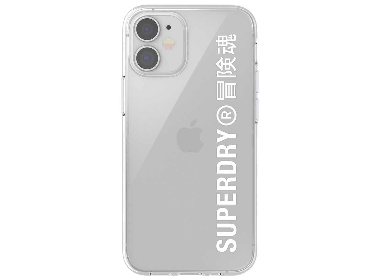 Superdry Snap Case Clear - iPhone 12 Mini hoesje