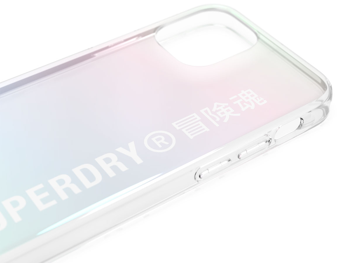 Superdry Snap Case Holographic - iPhone 12 Mini hoesje