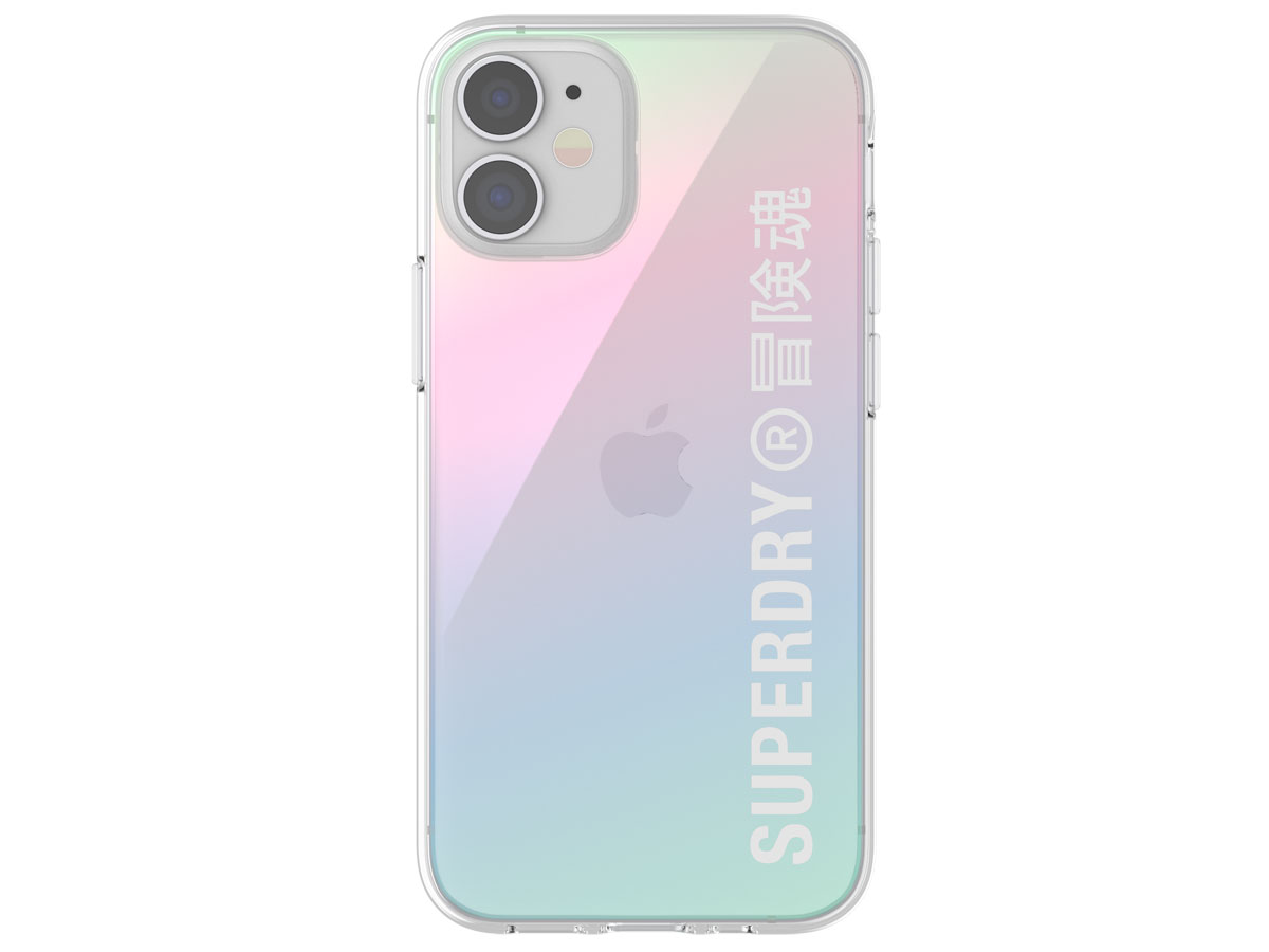 Superdry Snap Case Holographic - iPhone 12 Mini hoesje