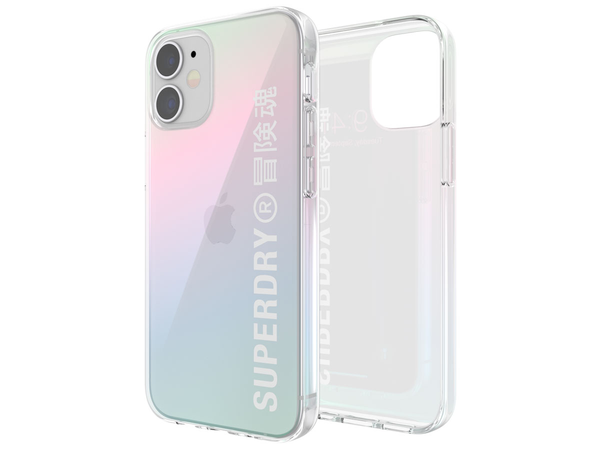 Superdry Snap Case Holographic - iPhone 12 Mini hoesje