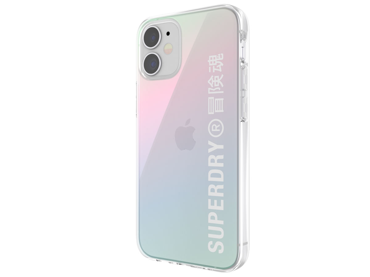 Superdry Snap Case Holographic - iPhone 12 Mini hoesje