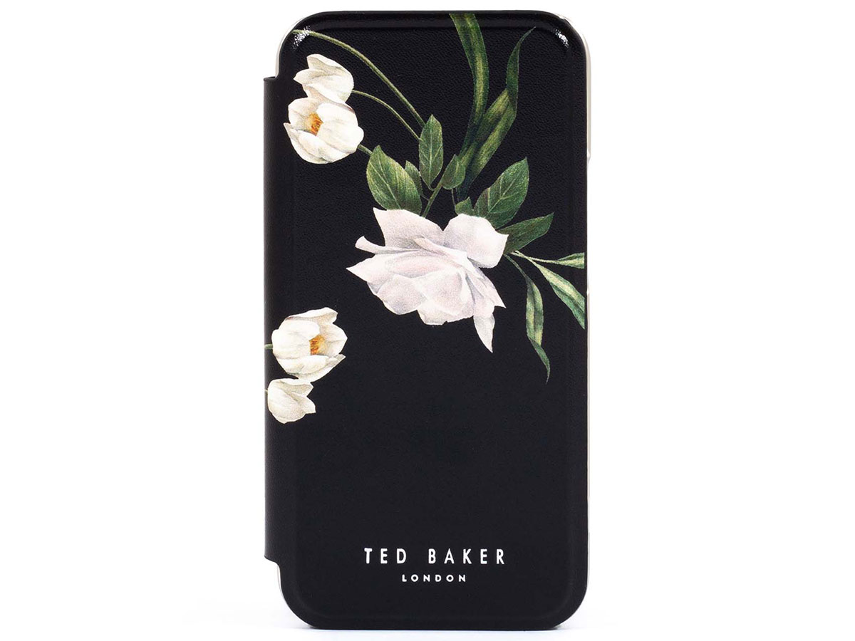 Ted Baker Elderflower Mirror Folio Case - iPhone 12 Mini Hoesje