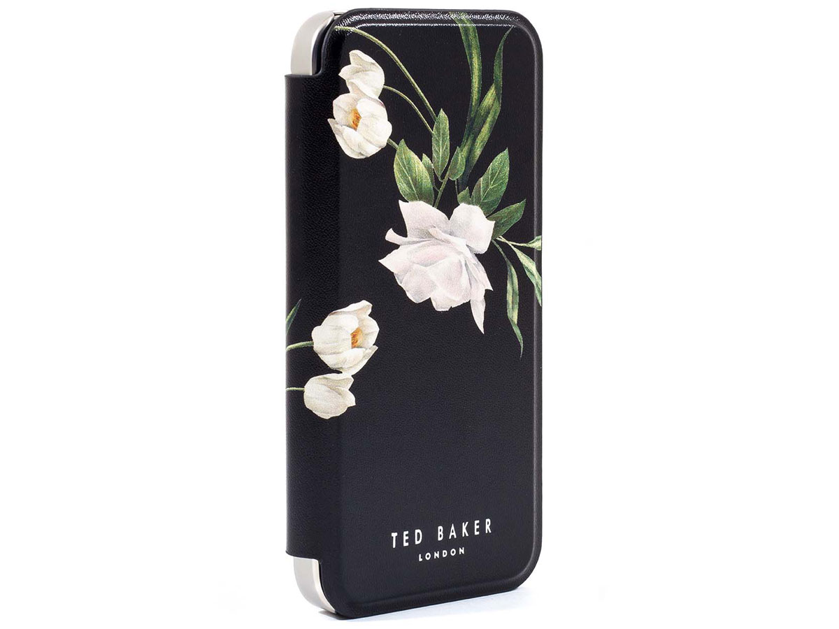 Ted Baker Elderflower Mirror Folio Case - iPhone 12 Mini Hoesje