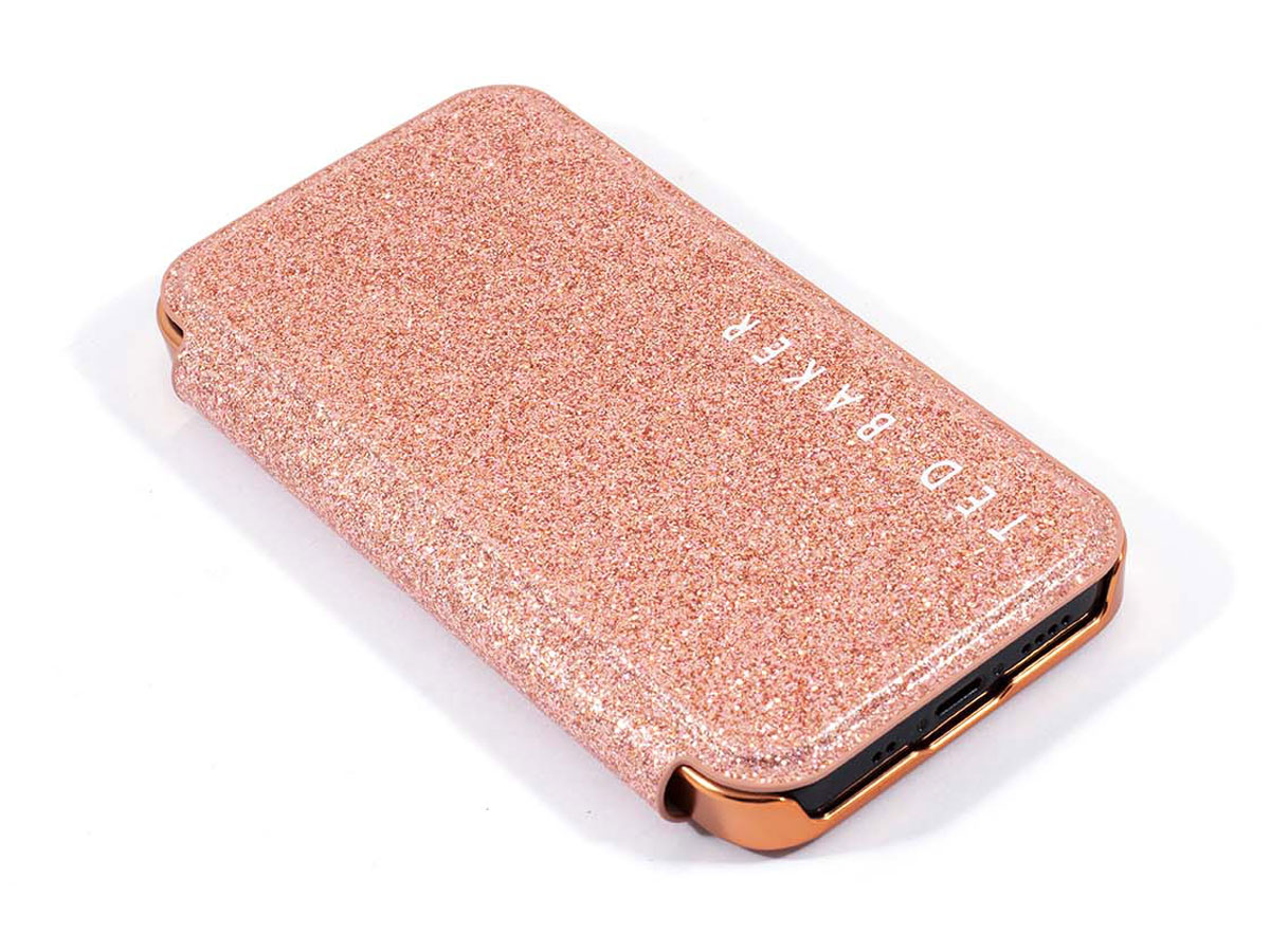 Ted Baker Glitsie Folio Case - iPhone 12 Mini Hoesje