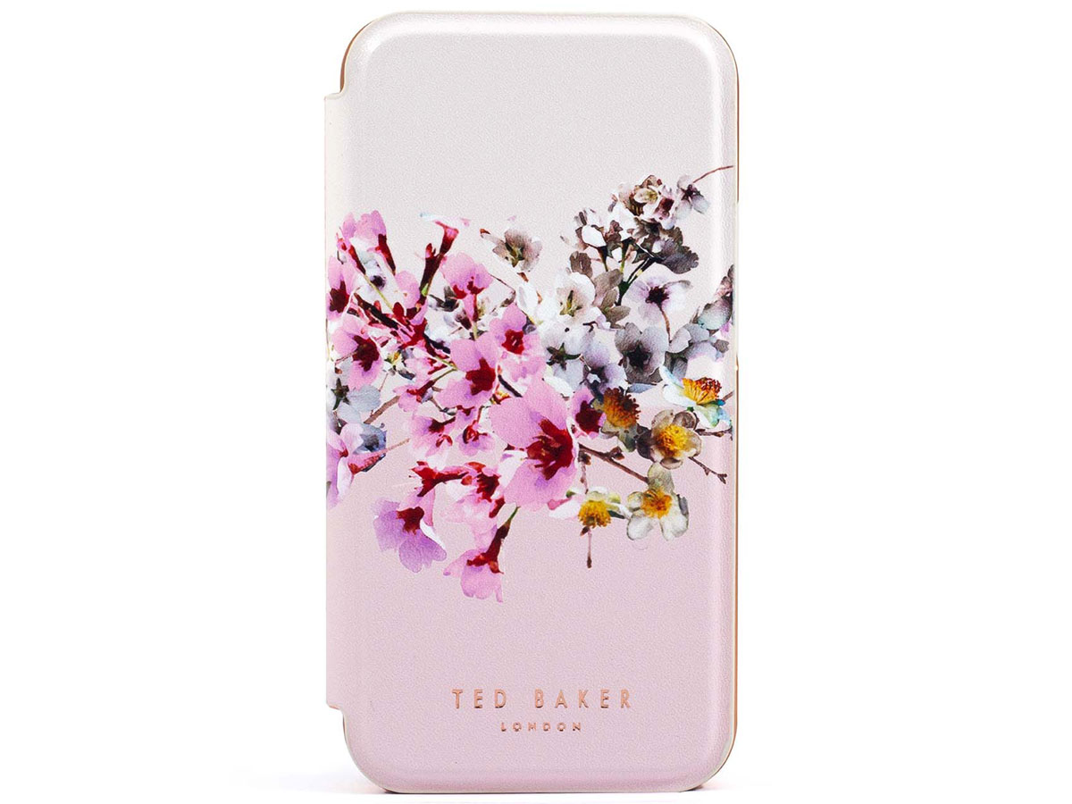 Ted Baker Jasmine Mirror Folio Case - iPhone 12 Mini Hoesje